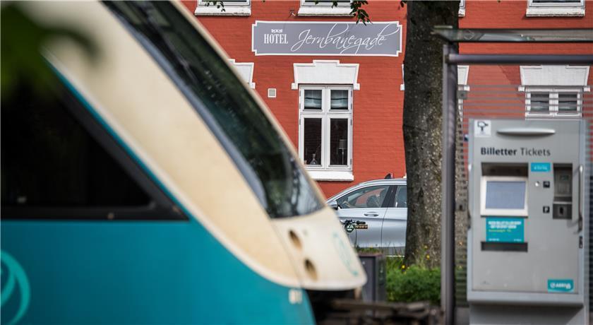 Hotel Jernbanegade Kibæk Eksteriør bilde
