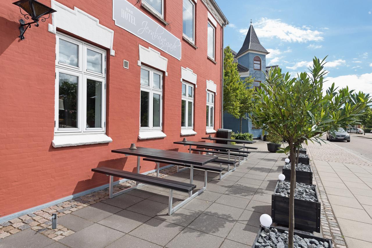 Hotel Jernbanegade Kibæk Eksteriør bilde